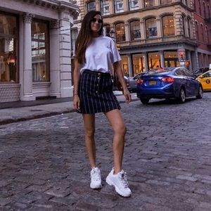 fila disruptor with skirt